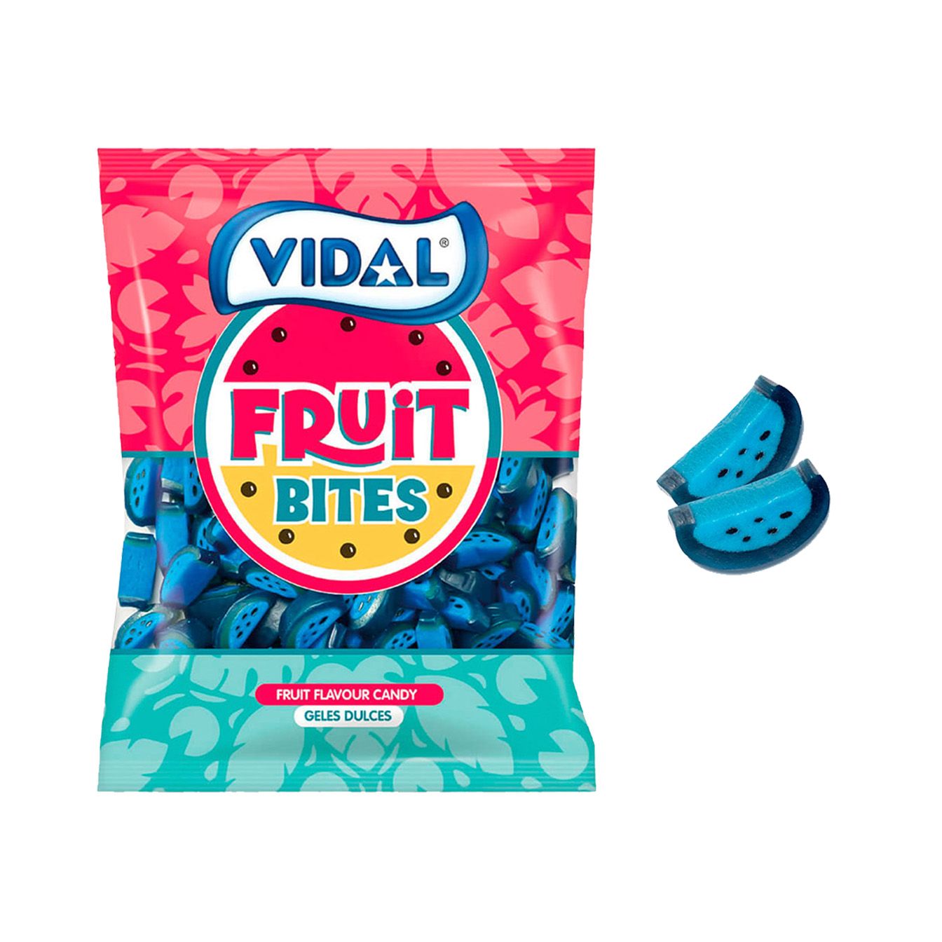 Vidal Fruit Bites Regaliz Bolsa 250 Uds