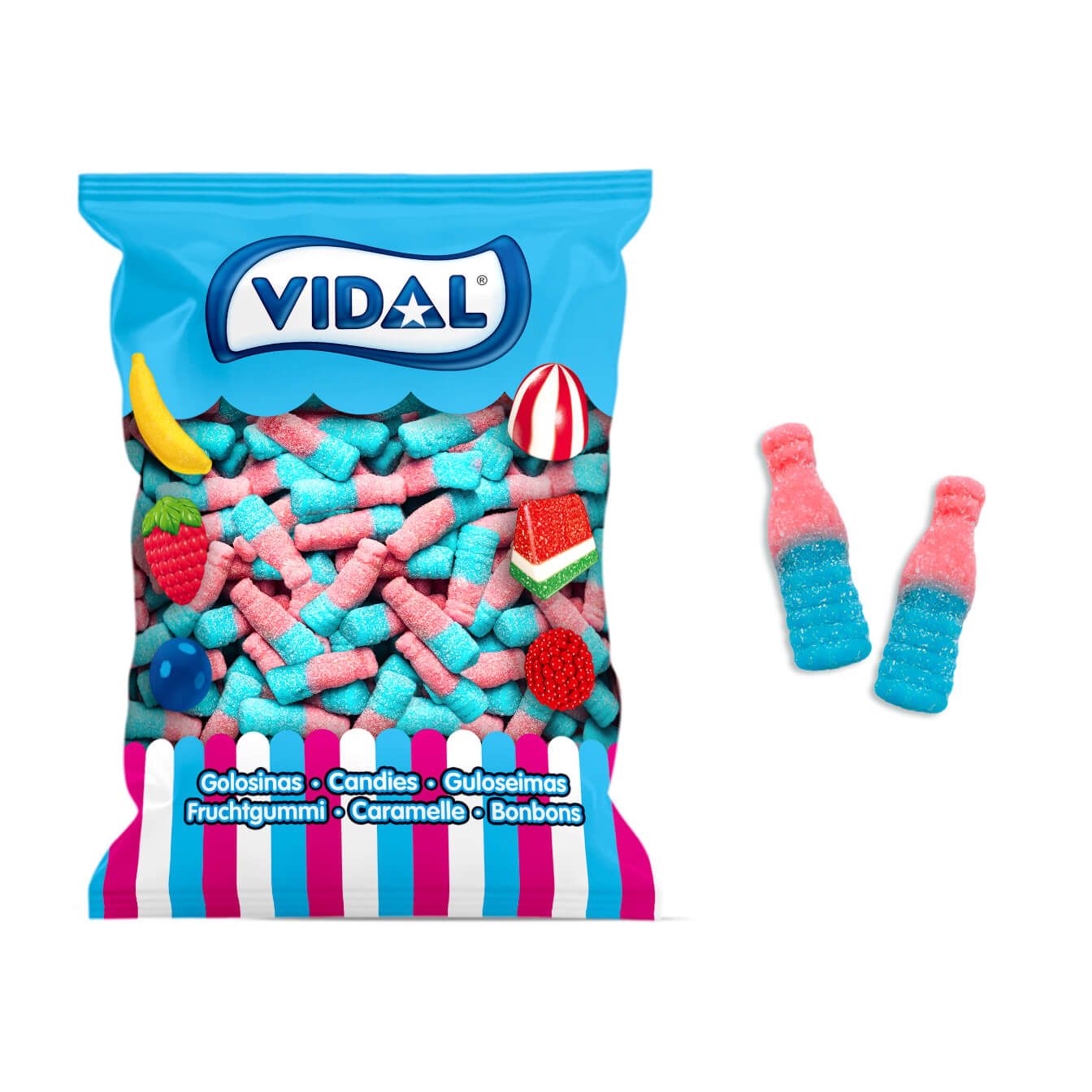 Vidal Garrafas Tutti Bolsa 250 Uds