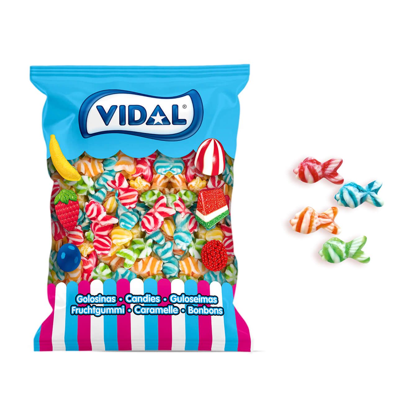 Vidal Peixes Twist Bolsa 250 Uds
