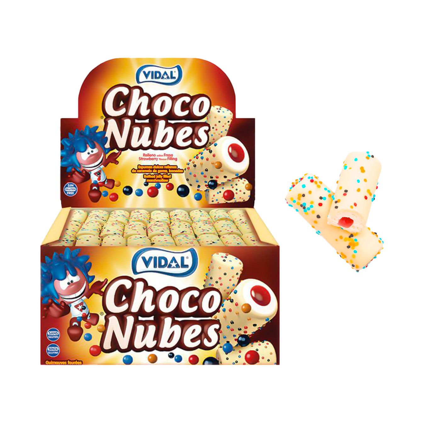Vidal Choconubes Embalagem 75 Uds