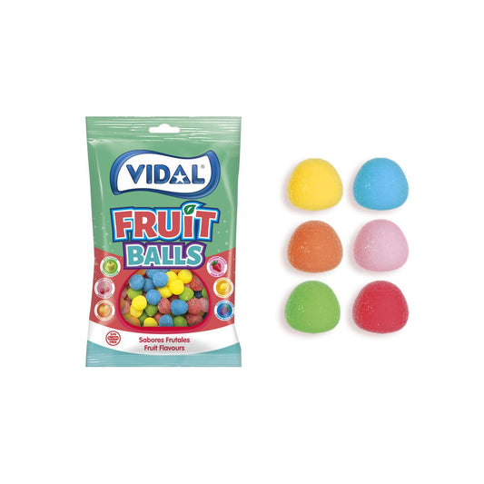 Vidal Grageas Frutais Bolsa 14x85g