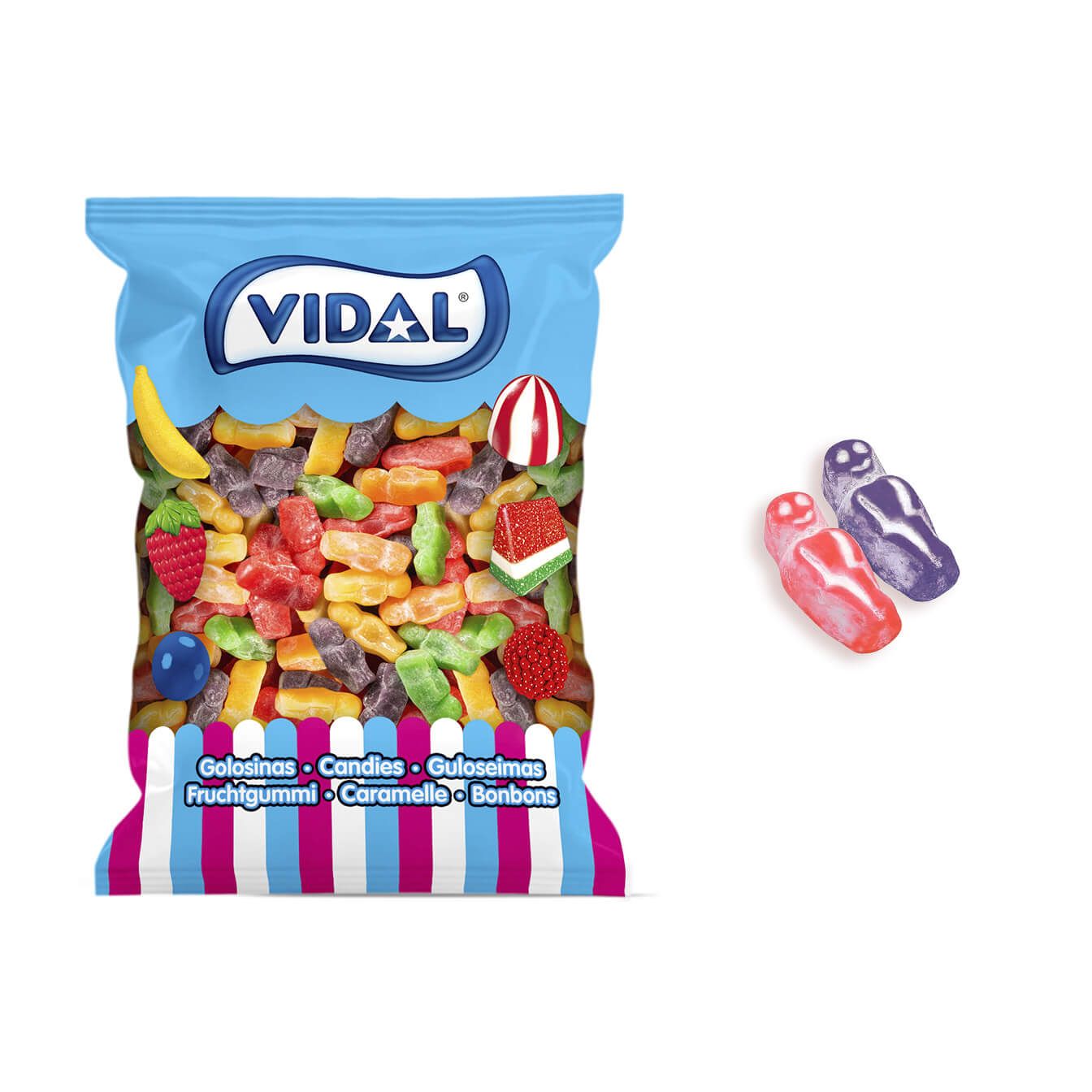 Vidal Jelly Babies bolsa 1 kg