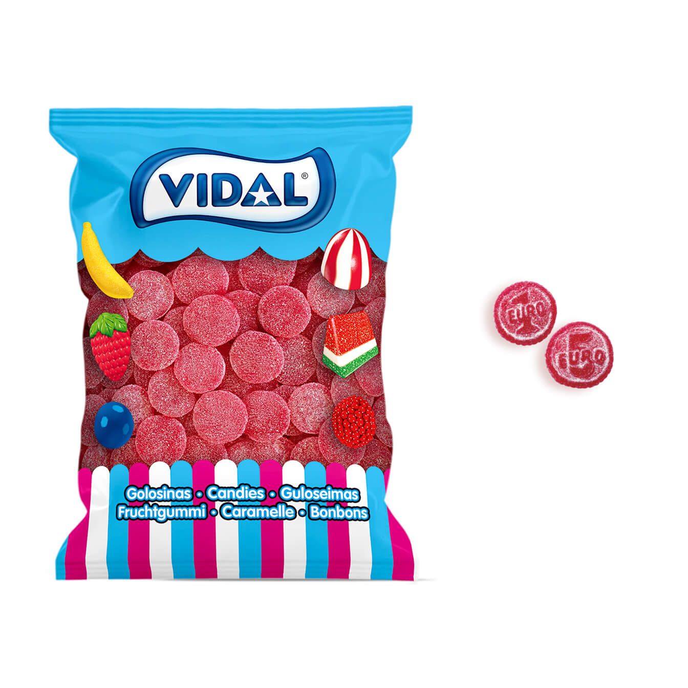 Vidal Euros Pica Bolsa 250 Uds