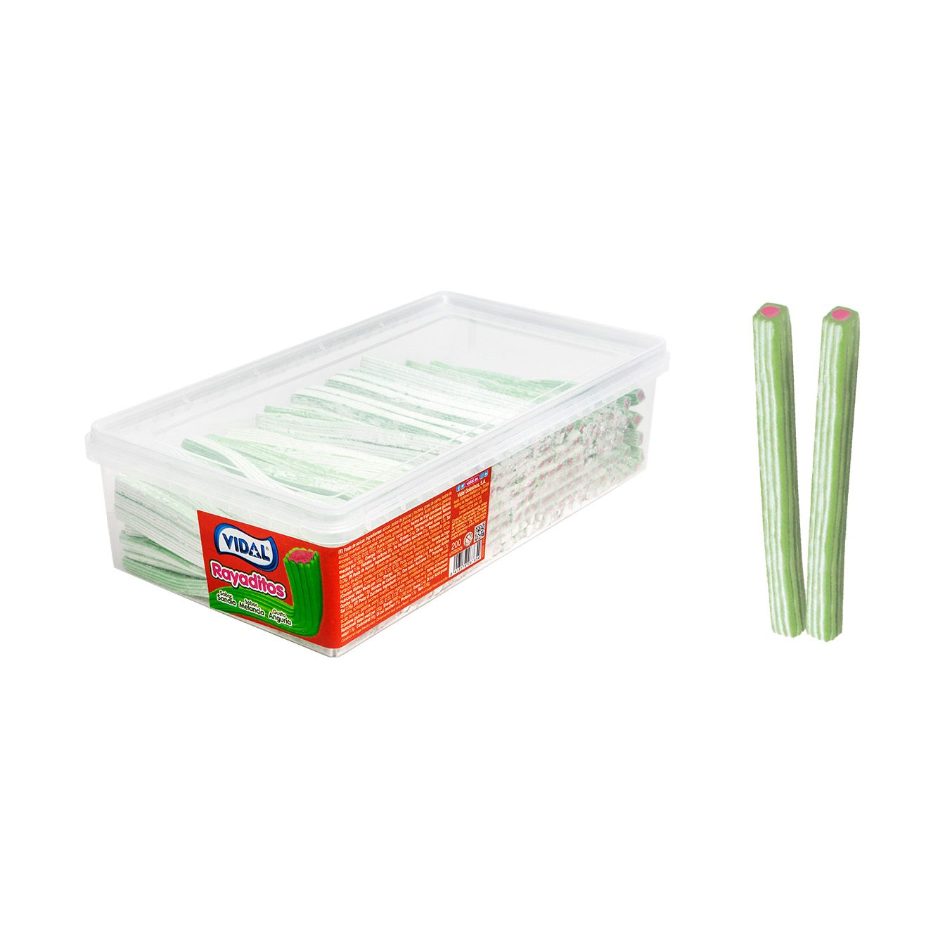 Vidal Rayaditos Melancia Bandeja 200 Uds