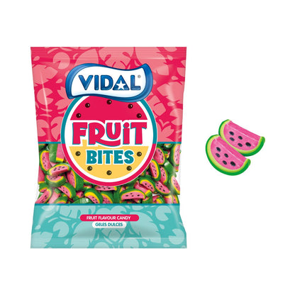 Vidal Fruit Bites Melancia Bolsa 250 Uds